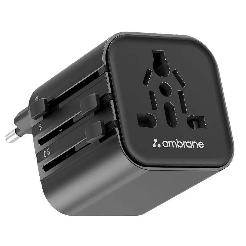 Ambrane Universal Travel Socket, International All in One Worldwide Travel Adapter Socket with 2500W at ₹599