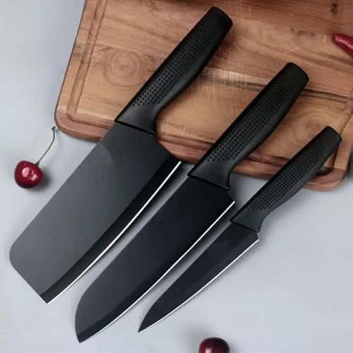 Stainless Steel Kitchen Knife Set 3 Pieces at ₹210