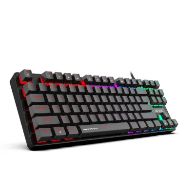 Ant Esports Gaming Keyboard MK1000 TKL Mechanical Multicolor LED Backlit Wired -Black with Outemu RED Switch at ₹1,099