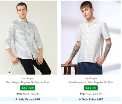 Upto 80% Off On Lee Cooper Mens Clothing