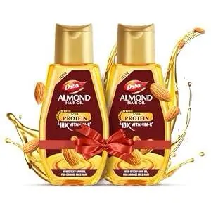 Dabur Almond Hair Oil - 580ml(290ml*2) at ₹199