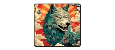 Ant Esports Wolf Mouse Pad 260x210x3mm Anti-fray Stitching at ₹68