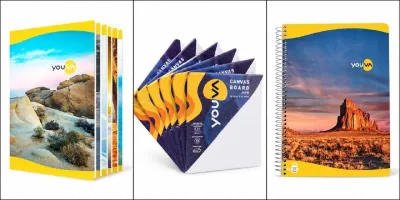 Upto 31% OFF on YOUVA Navneet Notebooks & Canvas Boards + APPLY COUPON