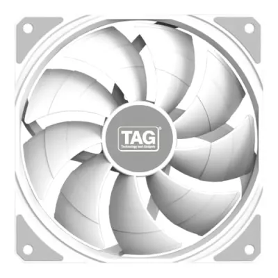 TAG Windforce 140 PC Case Fan with 140mm Cooling Fan | 1800 RPM High Fan Speed | 89.2 CFM Airflow | 29.2 dBA Noise | High Performance Silent at ₹865