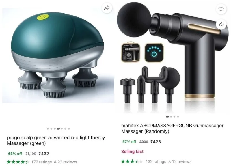 mahitek ABCDMASSAGERGUNB Gunmassager Massager at ₹423