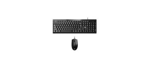HP KM120 Wired Mouse and Keyboard Combo (AB3D0AA) at ₹589