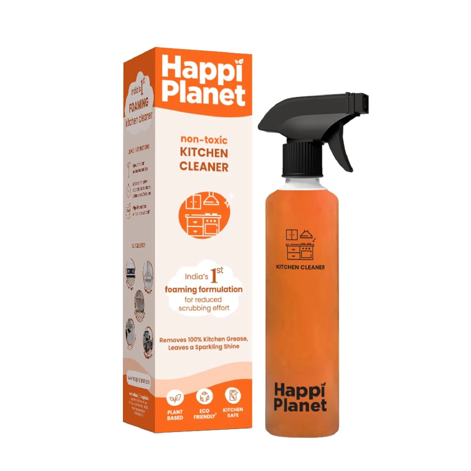 Happi Planet Kitchen Cleaner Spray 500ml at ₹179