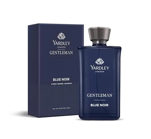 Yardley London Blue Noir | Eau De Parfum | Long Lasting International Perfume for Man | Citrus Marine Oakwood Fragrance | Upto 15% dosage |  at ₹342