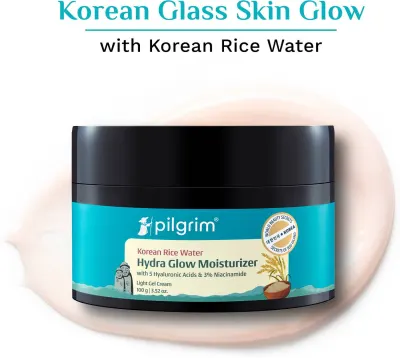 Pilgrim Hydraglow Moisturiser, 100g) at ₹235