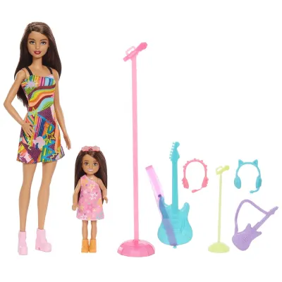 Barbie Sisters Pop Star-Themed Playset - with Musical Pieces at ₹139