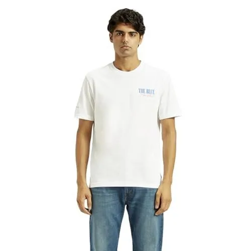 Levi's Men's Printed Regular Fit T-Shirt at ₹379