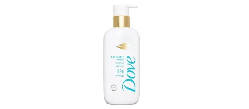 Dove Exfoliate Away Serum Body Wash with 4% Refining Serum + AHA (300ml) at ₹218