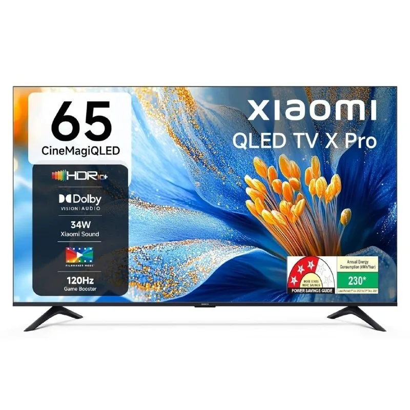 Xiaomi (164 cm) 65 Inch X Pro 4K QLED TV at ₹47,999