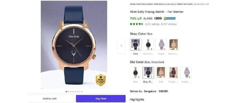 Allen Solly Analog Watch - For Women at ₹899