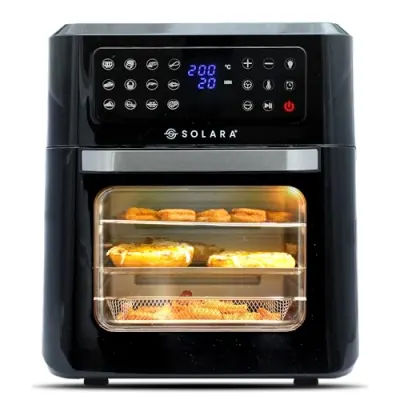SOLARA 12L Air Fryer Oven for Home Kitchen, 1800W OTG Air Fryer Oven 12 Litre at ₹6,750