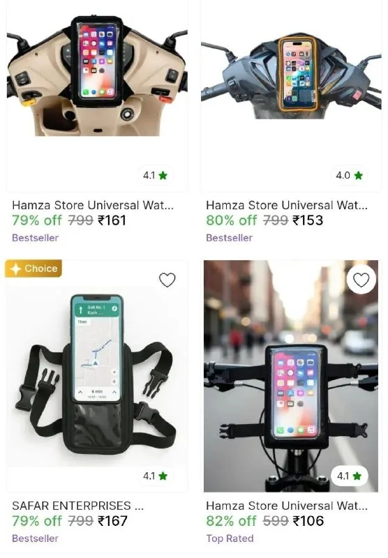 Mobile Holders Flat 80% Off