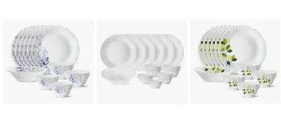 Up to 70% OFF - Larah by Borosil Dinner Sets