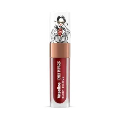 Vaseline Emily in Paris Berry Bisous Lip Oil | Intense Gloss | 24H Moisturisation | 4 g at ₹245