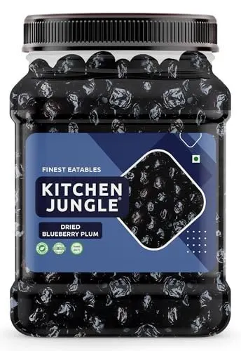 Kitchen Jungle Fresh Dried Blueberry 1kg | Sweet and Delicio at ₹499