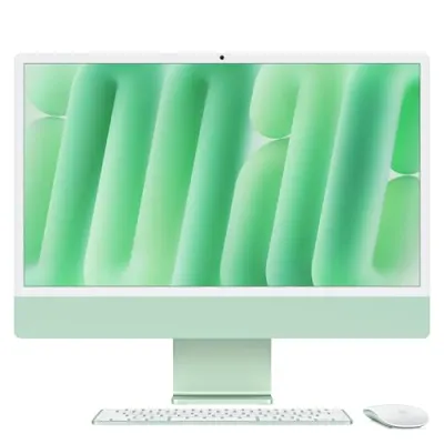 Apple 2024 iMac All-in-One Desktop Computer with M4 chip with 8-core CPU and 8-core GPU: Built for Apple Intelligence, 60.96 cm (24″) Retina at ₹1,58,