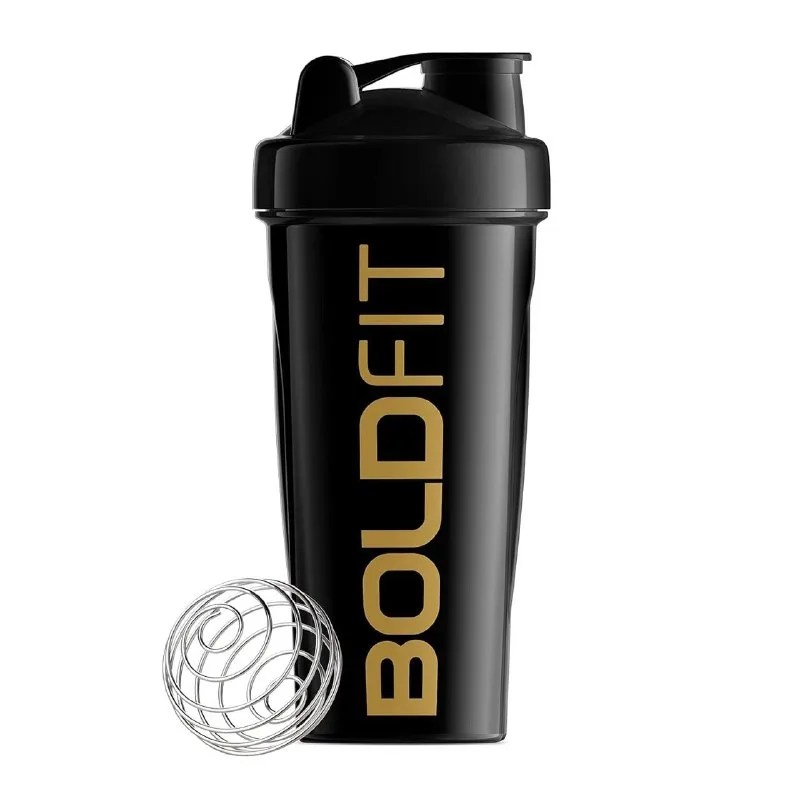 Boldfit Gym Bottle Bottles For Protein Shake 100% Leakproof Guarantee Protein Shaker at ₹140