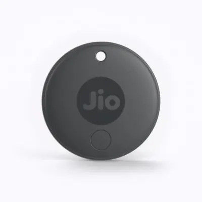 JioTag (2nd Generation) (Grey) - Android or iOS Compatible IP64 Rated Worldwide Item Finder for Keys, Wallets, Luggage, Gadgets and at ₹999