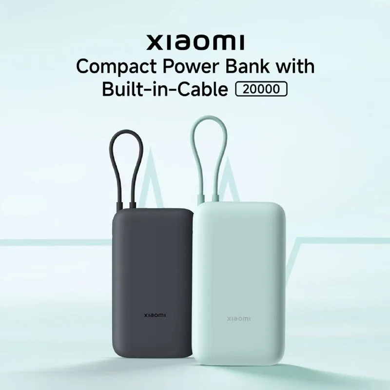 Mi 20000 mAh 22.5 W Compact Pocket Size Power Bank at ₹1,499