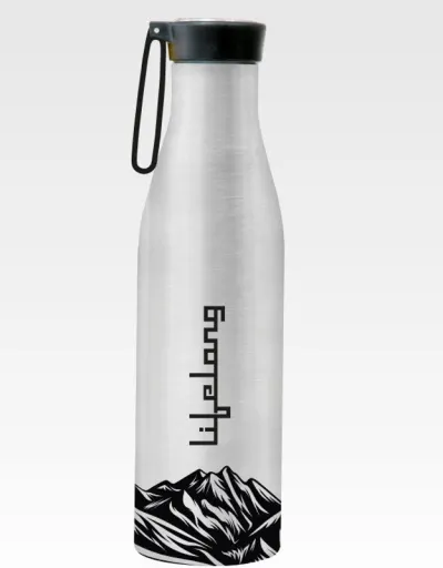 Lifelong Double Wall Vacuum Insulated 24 Hours Hot and Cold Water Bottle 900 ml Steel Flask at ₹347