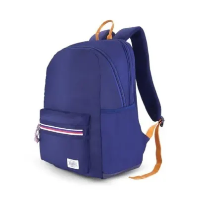 American Tourister Carter | 28L Backpack | 15.6" Laptop Bag | 2.5 Compartments | College & Office Backpack for Men and Women | Navy | 1 Year at ₹679