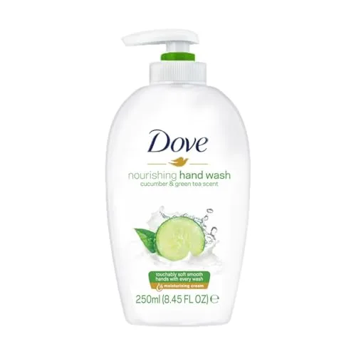 Dove Cucumber & Green Tea Hand Wash 250 ML | Sensitive skin | Moisturized and Nourishing| Refreshing Moisture for Soft, Clean Hands at ₹96