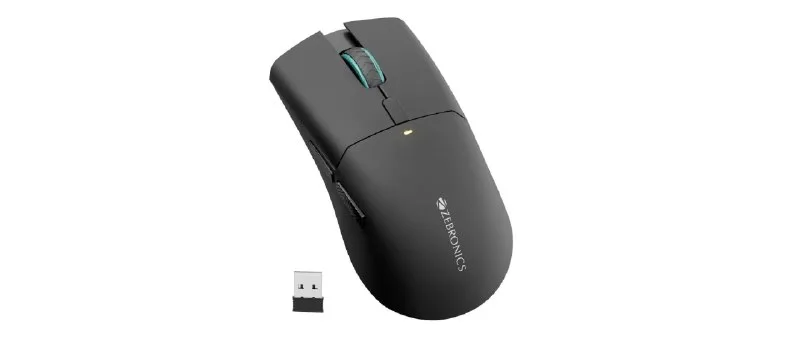 Zebronics Rechargeable Wireless Mouse at ₹449