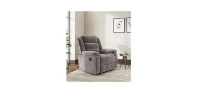 Nilkamal Sierra Velvet Fabric Manual Recliner at ₹10,612