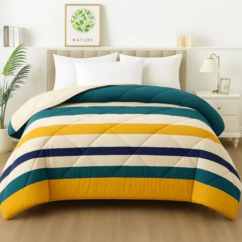 BSB HOME 2nd Gen 220 GSM Microfiber Reversible AC Comforter/ at ₹699