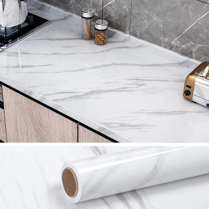 Kashival Marble Peel & Stick Wallpaper at ₹99