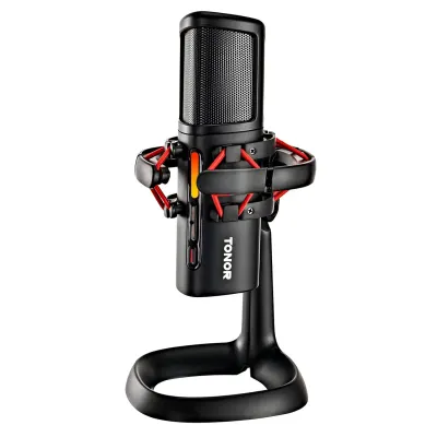 TONOR USB Microphone Computer Gaming Condenser Mic, Noise-canceling at ₹4,099