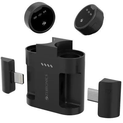 Zebronics 200 Wireless Lavalier Mic at ₹2,699