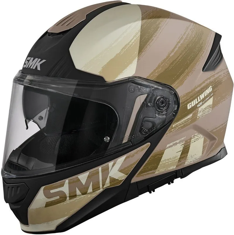 SMK Gullwing Tourleader with Dual Visor MA-747 S Motorbike Helmet at ₹2,203