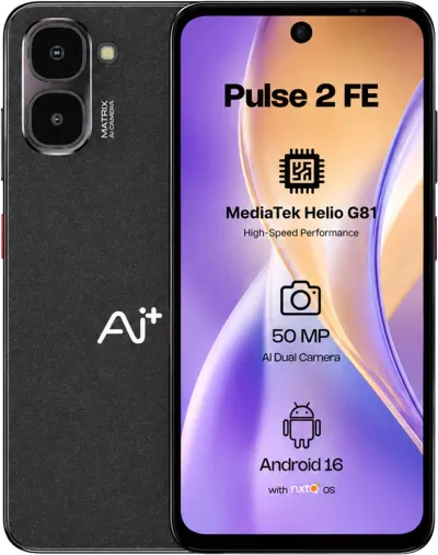 Ai+ Pulse 2 FE (4GB + 64GB) at ₹8,999