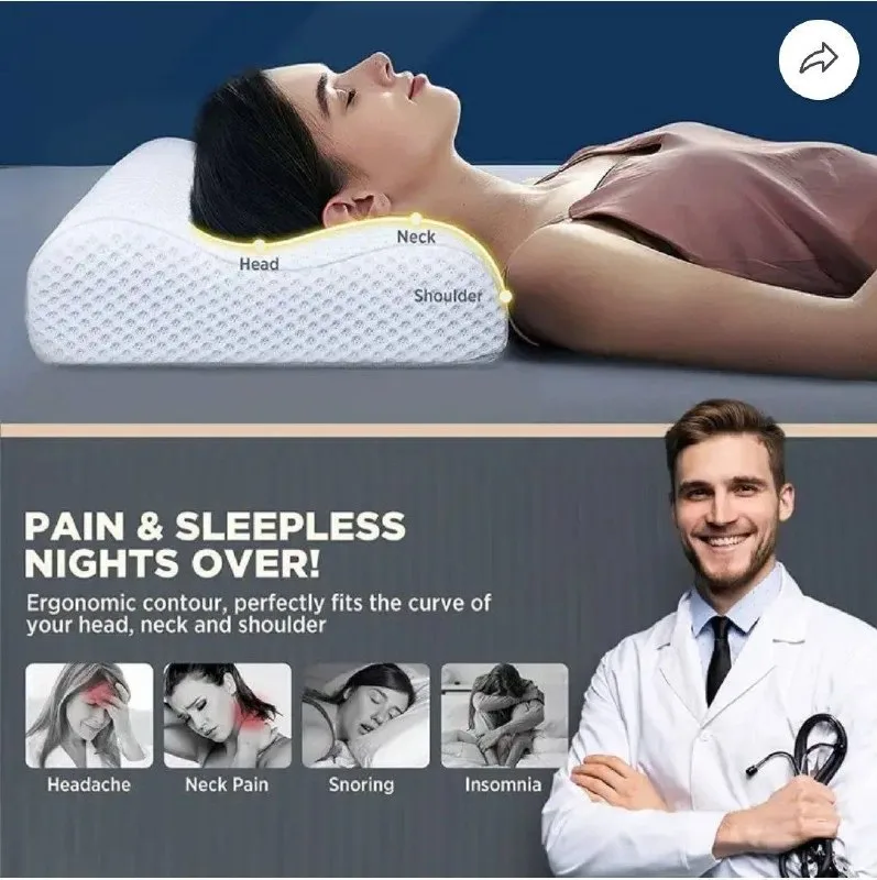 Orthopedic Memory Foam Pillow Loot at ₹352