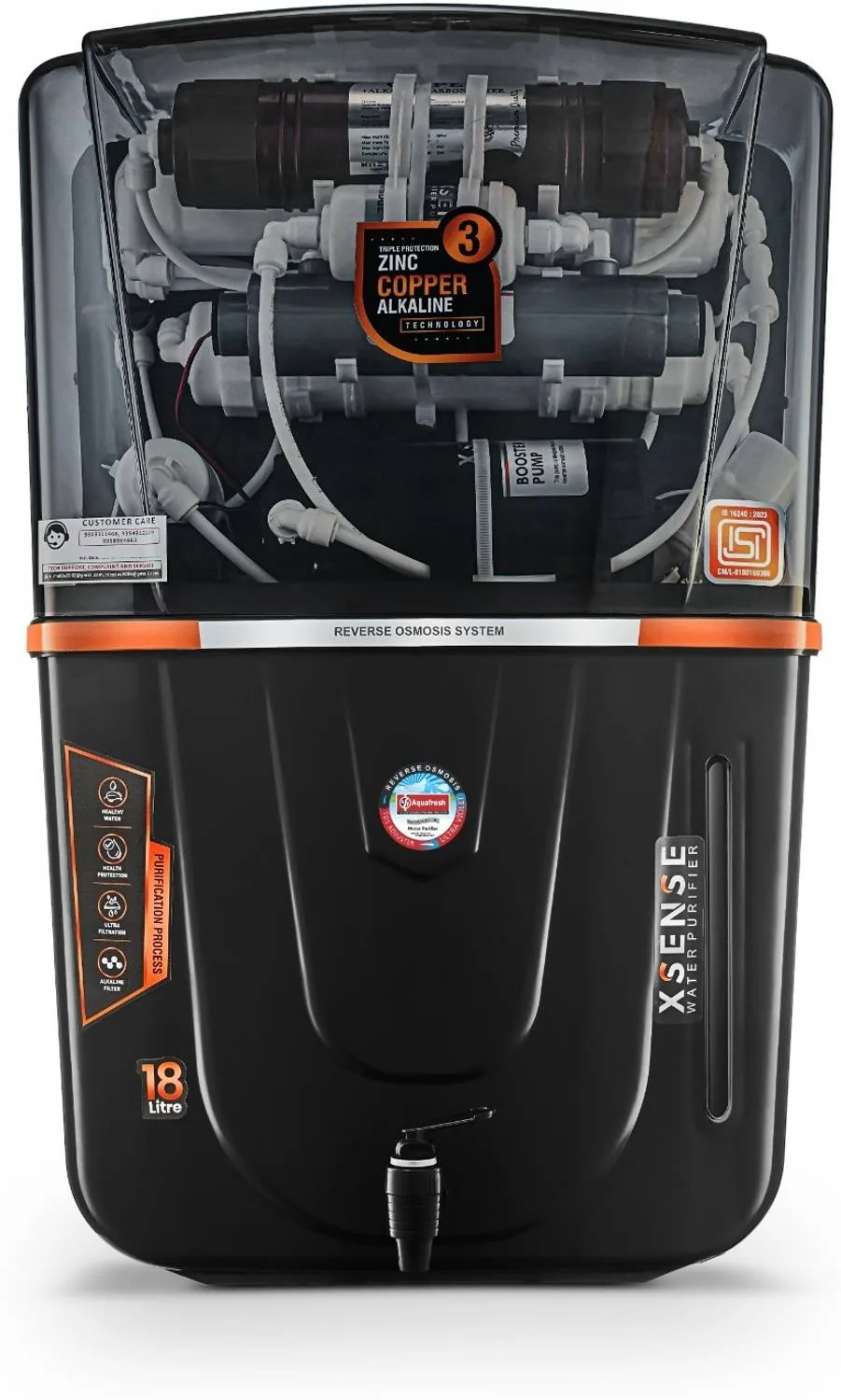 Aqua Fresh Smoke Audi 18 ltr drink pure India 1st BIS at ₹3,665