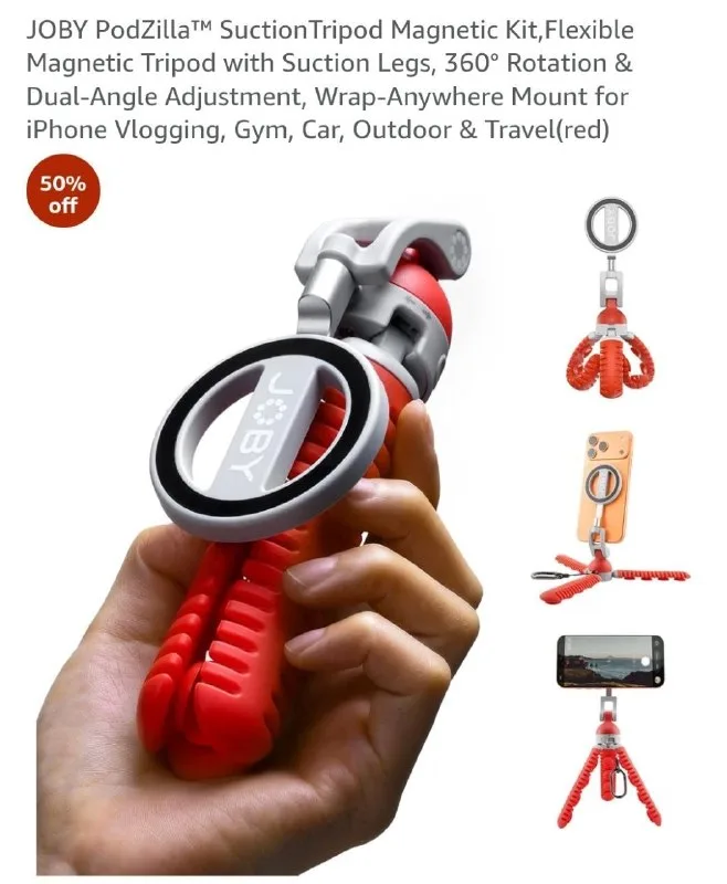 ULANZI Magnetic Phone Tripods & Mounts +APPLY COUPON – Upto 58% OFF on ULANZI Magnetic Phone Tripods & Mounts + APPLY COUPON