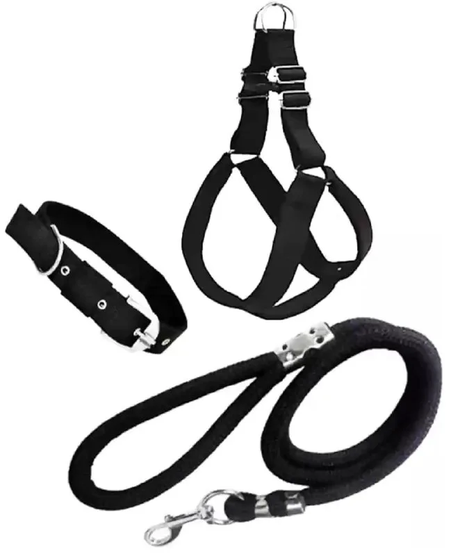 No Pull Dog Harness - Step in Dog Harness and Leash for Small Medium Large Dog at ₹131