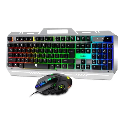 FRONTECH Wired Super Design Gaming Keyboard and Optical Mouse Combo at ₹749