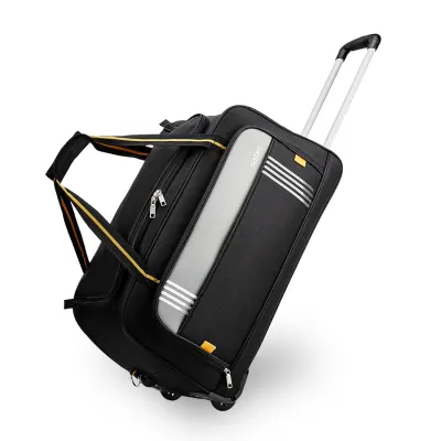 Safari Imperia Trolley 3 Years Warranty Duffle Bag (66 Cm, Black) at ₹1,279