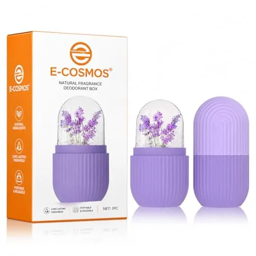 E-COSMOS® Ice Face Roller Silicone Facial Cube for Eyes Neck Massage Remove Dark Circle Pore Shrink Face Beauty Skin Care Ice Mould Kitchen  at ₹49