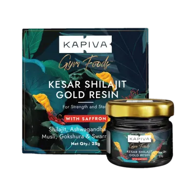 Kapiva Gym Foods Kesar Shilajit Gold Resin 25g at ₹937