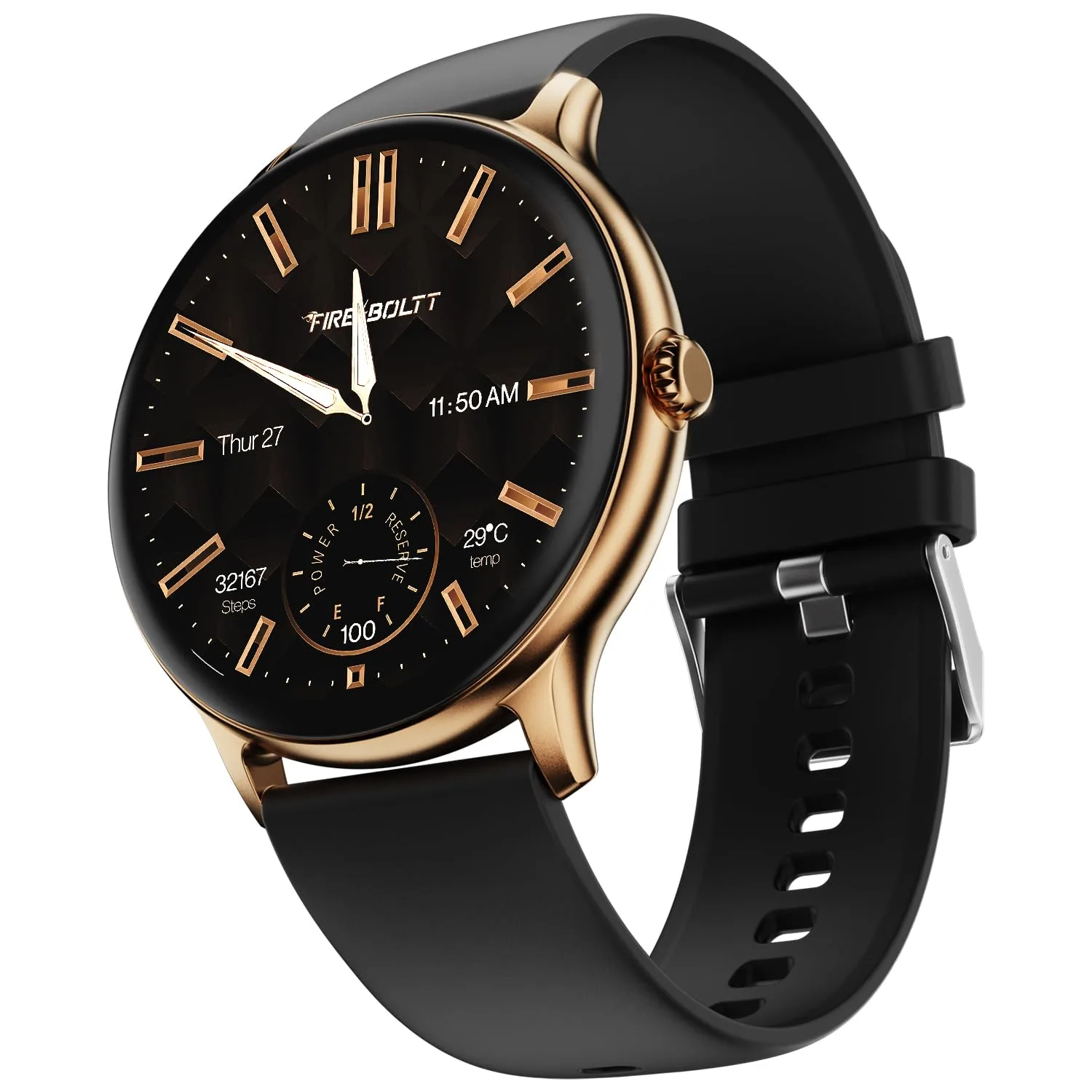 Fire-boltt Phoenix Pro Round Smart Watch at ₹1,299