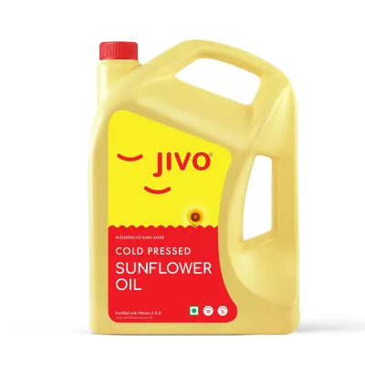 Jivo Cold Pressed Sunflower Oil 5L at ₹899