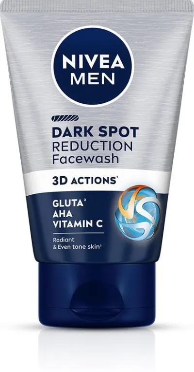 Nivea Men Dark Spot Reduction Gluta & AHA Cleanser Helps Reduce the Appearance of Tan Face Wash at ₹118