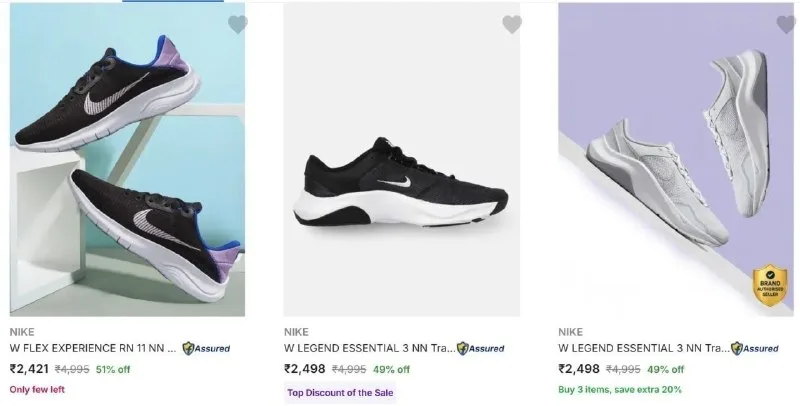 Upto 89% Off On Branded Shoes
